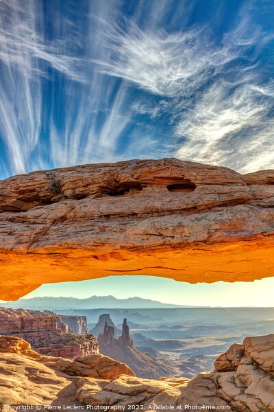 Mesa Arch Spectacular Sunrise  Picture Board by Pierre Leclerc Photography