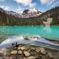 Buy canvas prints of Natural Beauty of Middle Joffre lake by Pierre Leclerc Photography