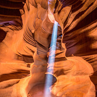 Buy canvas prints of Sunbeam in Antelope Canyon by Pierre Leclerc Photography
