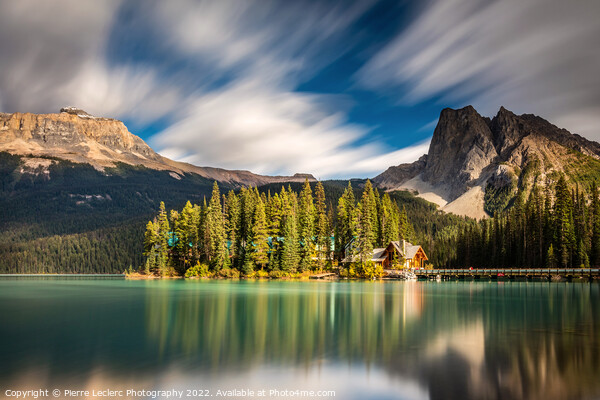 Emerald Lake Lodge in the Canadian Rockies Picture Board by Pierre Leclerc Photography