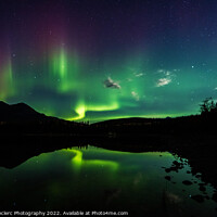 Buy canvas prints of Northern Lights Magical Night by Pierre Leclerc Photography