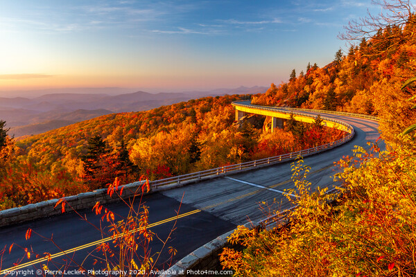 Autumn's Majesty on the Blue Ridge Parkway Picture Board by Pierre Leclerc Photography