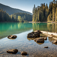 Buy canvas prints of Afternoon Sunlight at Cheakamus Lake by Pierre Leclerc Photography