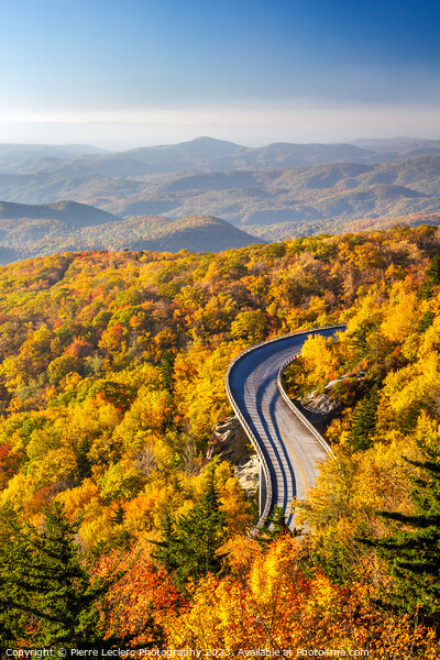 Blue Ridge Parkway in Autumn Picture Board by Pierre Leclerc Photography