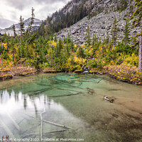Buy canvas prints of Shoreline Fall Colors by Pierre Leclerc Photography