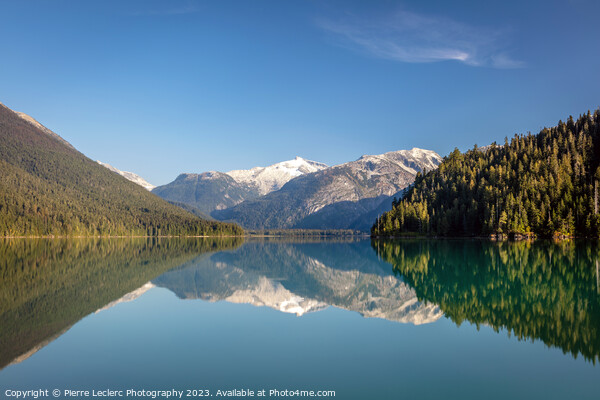 Cheakamus Lake Mirror Picture Board by Pierre Leclerc Photography
