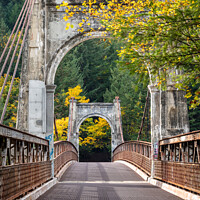 Buy canvas prints of Fall Colors At Alexandra Bridge by Pierre Leclerc Photography