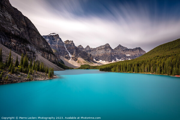 Blue Moraine Lake Dreamscape Picture Board by Pierre Leclerc Photography