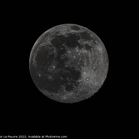 Buy canvas prints of Death Star Moon by Trevor Le Feuvre