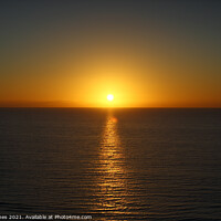Buy canvas prints of Sunrise in Fuerteventura by Allan Jones