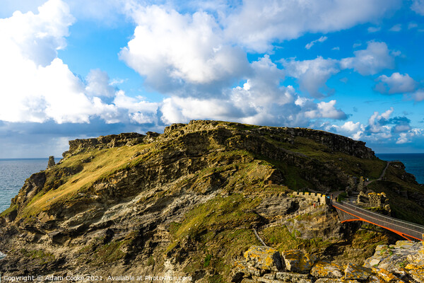 Tintagel Castle | Cornwall Picture Board by Adam Cooke