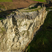 Buy canvas prints of Ruins of The Courtyard | Tintagel Castle | Cornwal by Adam Cooke