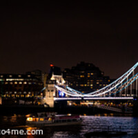 Buy canvas prints of Tower of London | Tower Bridge | By Night by Adam Cooke