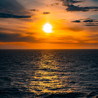 Buy canvas prints of Sunset | North Sea by Adam Cooke