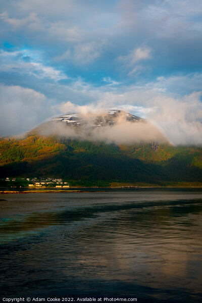 Mountain | Alesund | Norway Picture Board by Adam Cooke