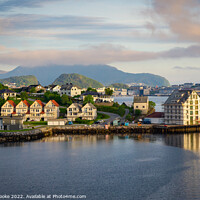 Buy canvas prints of Early Morning | Alesund | Norway  by Adam Cooke