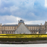Buy canvas prints of Louvre Museum | Paris | France by Adam Cooke