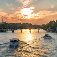 Buy canvas prints of River Seine | Paris | France by Adam Cooke