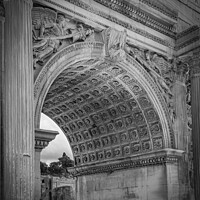 Buy canvas prints of Septimius Severus Arch | Rome | Italy by Adam Cooke