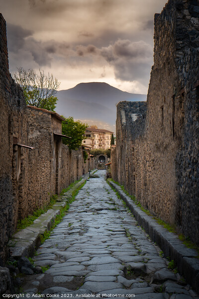 Pompei | Mount Vesuvius | Italy Picture Board by Adam Cooke