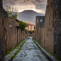 Buy canvas prints of Pompei | Mount Vesuvius | Italy by Adam Cooke