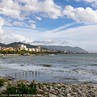 Buy canvas prints of Salerno Coastline | Italy by Adam Cooke