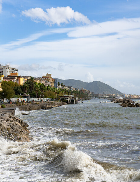 Salerno Coastline | Italy Picture Board by Adam Cooke