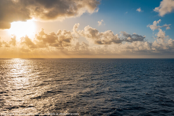 Sun and Sea | Ionian Sea Picture Board by Adam Cooke