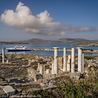 Buy canvas prints of Delos | Mykonos | Greece by Adam Cooke