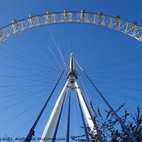 Buy canvas prints of Holding the eye of London by Graham Varney