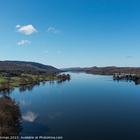 Buy canvas prints of Clouds over Coniston Water by Ian Cramman