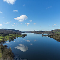 Buy canvas prints of Looking south over Coniston Water by Ian Cramman