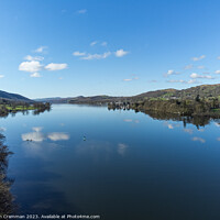 Buy canvas prints of Reflections in Coniston Water by Ian Cramman