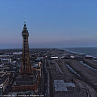 Buy canvas prints of Blackpool Tower and Promenade by Ian Cramman