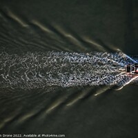 Buy canvas prints of Fisherman's Wake by Evolution Drone