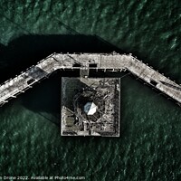 Buy canvas prints of Herne Bay Pier Head by Evolution Drone