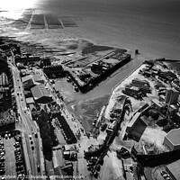 Buy canvas prints of Whitstable Harbour by Evolution Drone
