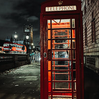 Buy canvas prints of Big Ben at Night London  by Darryl Ratchford