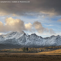 Buy canvas prints of Blaven Sunset by Graeme Campbell