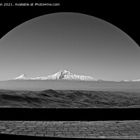 Buy canvas prints of Looking towards Mount Ararat by Adrian Chan