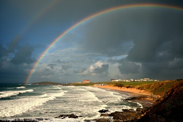 Fistral Rainbow Picture Board by Roy Curtis