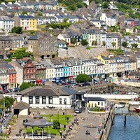 Buy canvas prints of Colourful Cobh by Roy Curtis