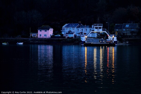 Dartmouth - Early Morning Ferry Picture Board by Roy Curtis