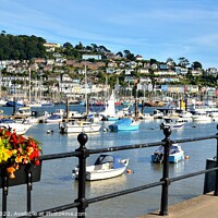 Buy canvas prints of Dartmouth View to Kingswear by Roy Curtis