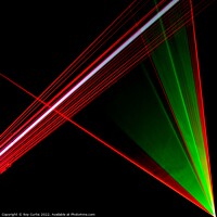 Buy canvas prints of Laser 2 by Roy Curtis