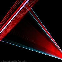Buy canvas prints of Laser 4 by Roy Curtis