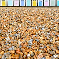 Buy canvas prints of Beach Huts by Roy Curtis