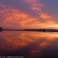 Buy canvas prints of Sunset Sky Reflection 2 by Roy Curtis
