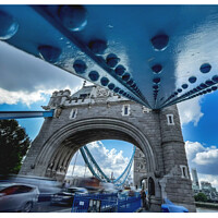 Buy canvas prints of Tower Bridge London UK by johnny weaver