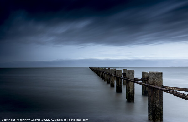 Shoebury East Boom in Colour Long Exposure  Picture Board by johnny weaver